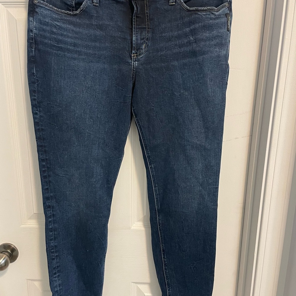 Women's Silver Blue Jeans